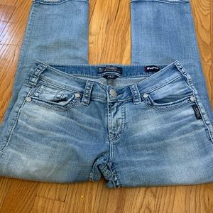 Silver 29/22 super stretch AIKO capris